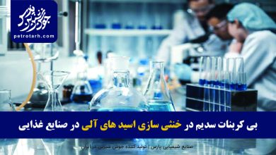 تصویر نقش بی کربنات سدیم در خنثی سازی اسید های آلی در صنایع غذایی